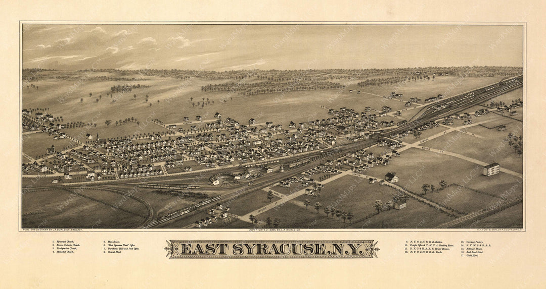 East Syracuse, New York 1885