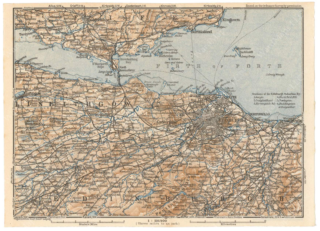 Edinburgh Region, Scotland 1937