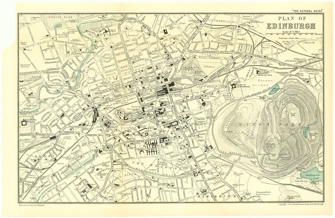 Edinburgh, Scotland 1929/31