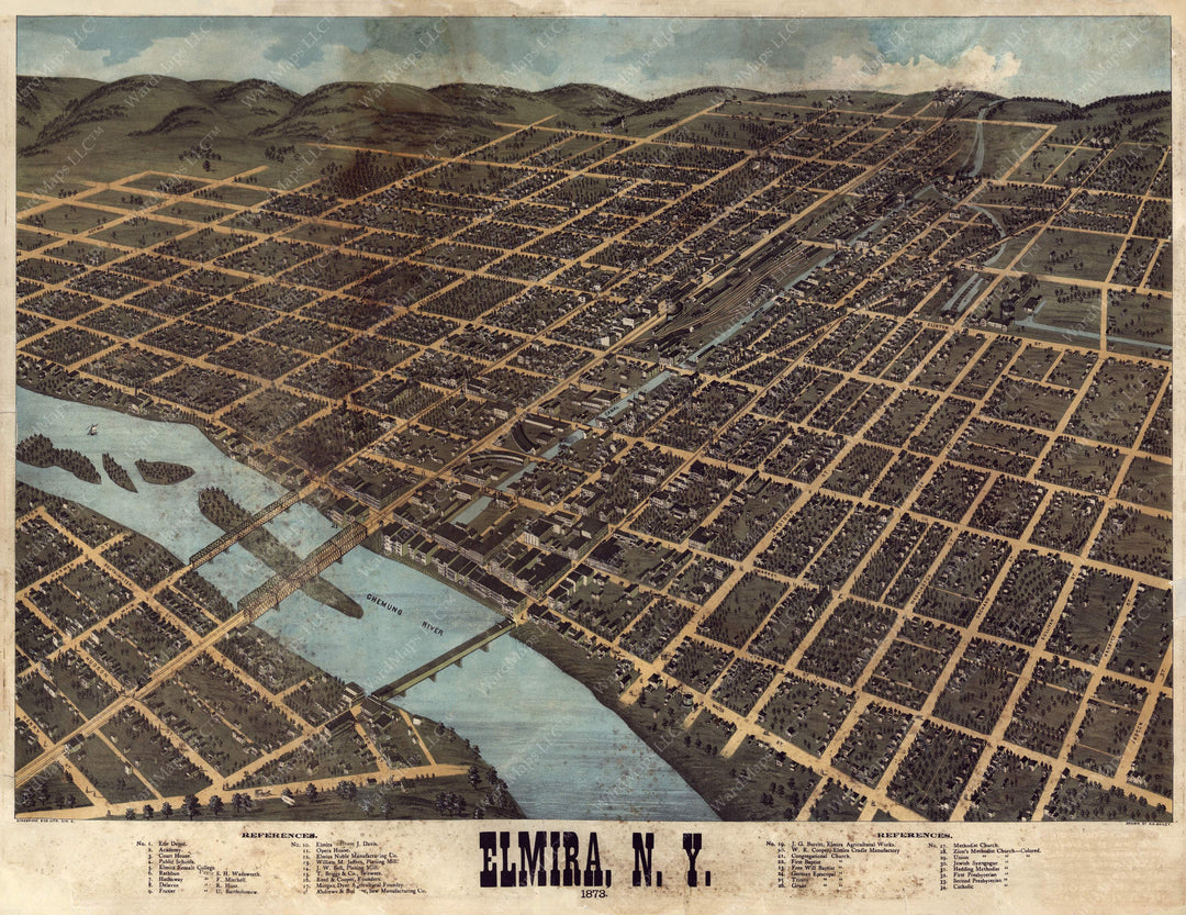 Elmira, New York 1873