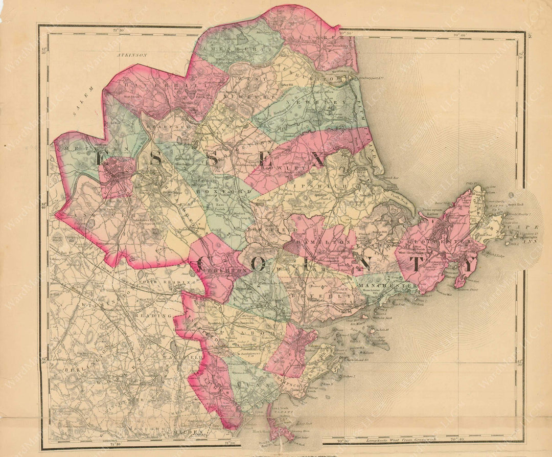 Essex County, Massachusetts 1871