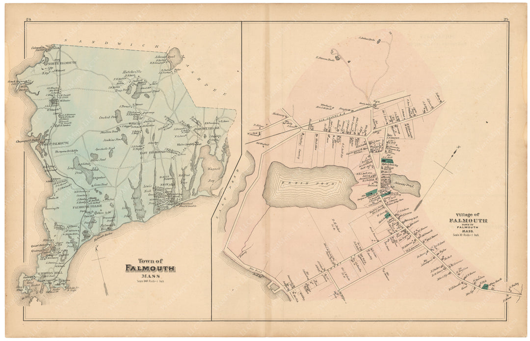 Falmouth, Massachusetts 1880