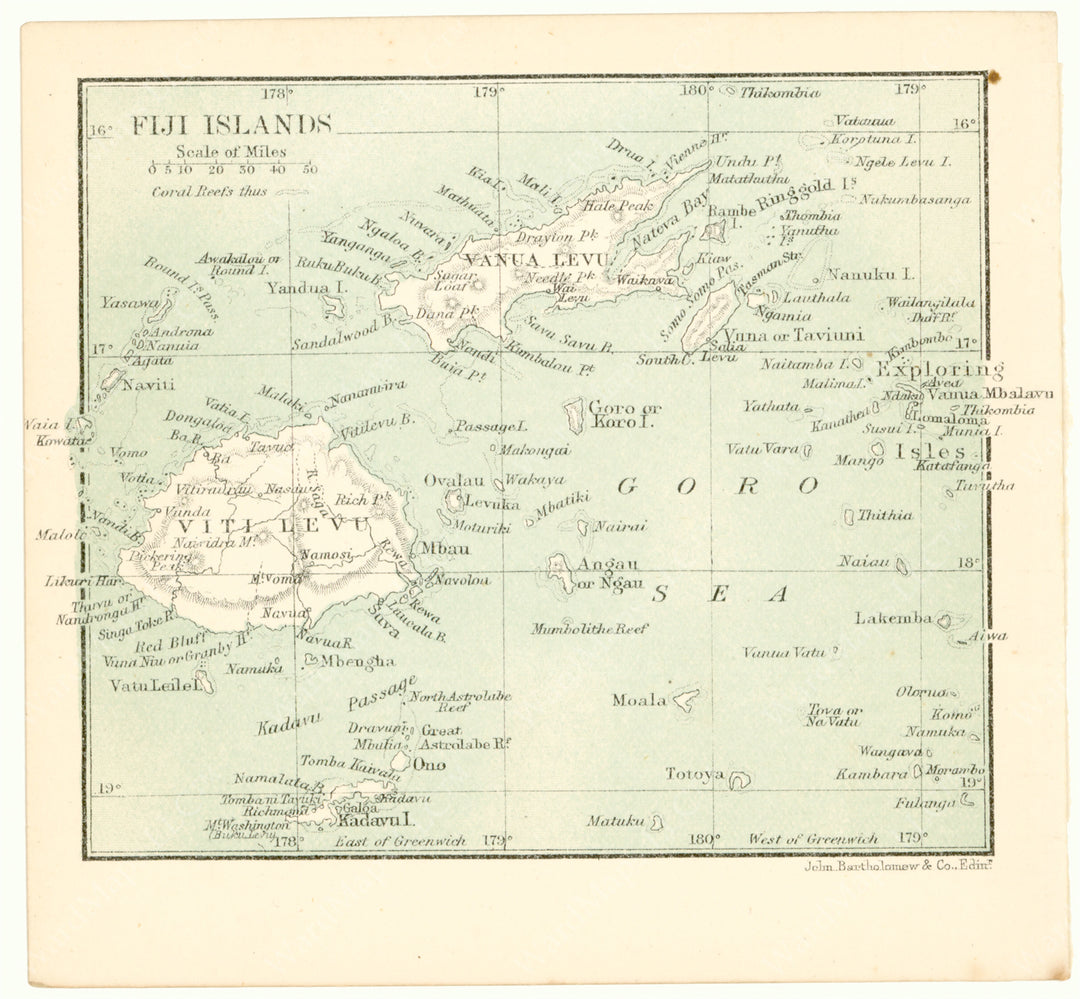 Fiji Islands 1898