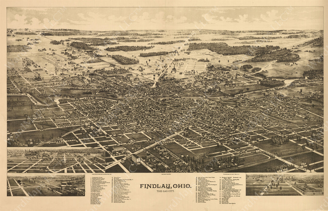 Findlay, Ohio 1889