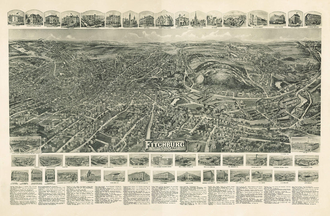 Fitchburg, Massachusetts 1915