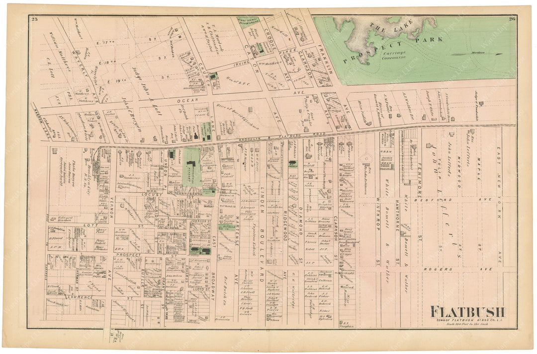 Flatbush, New York 1873