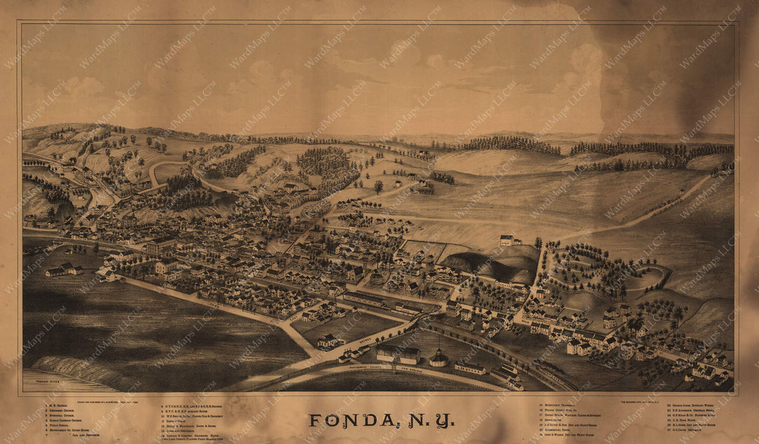 Fonda, New York 1889