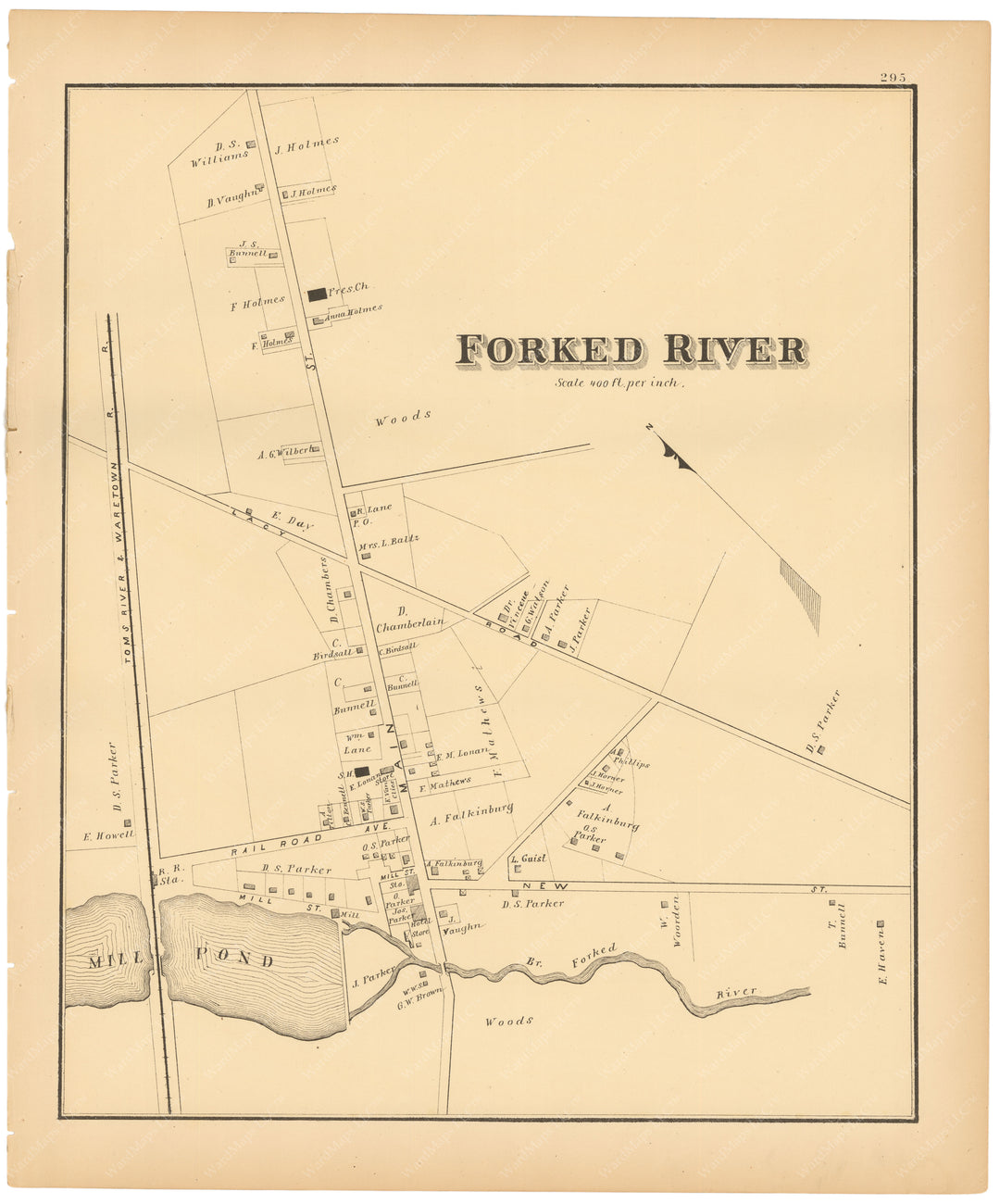 Forked River, New Jersey 1878