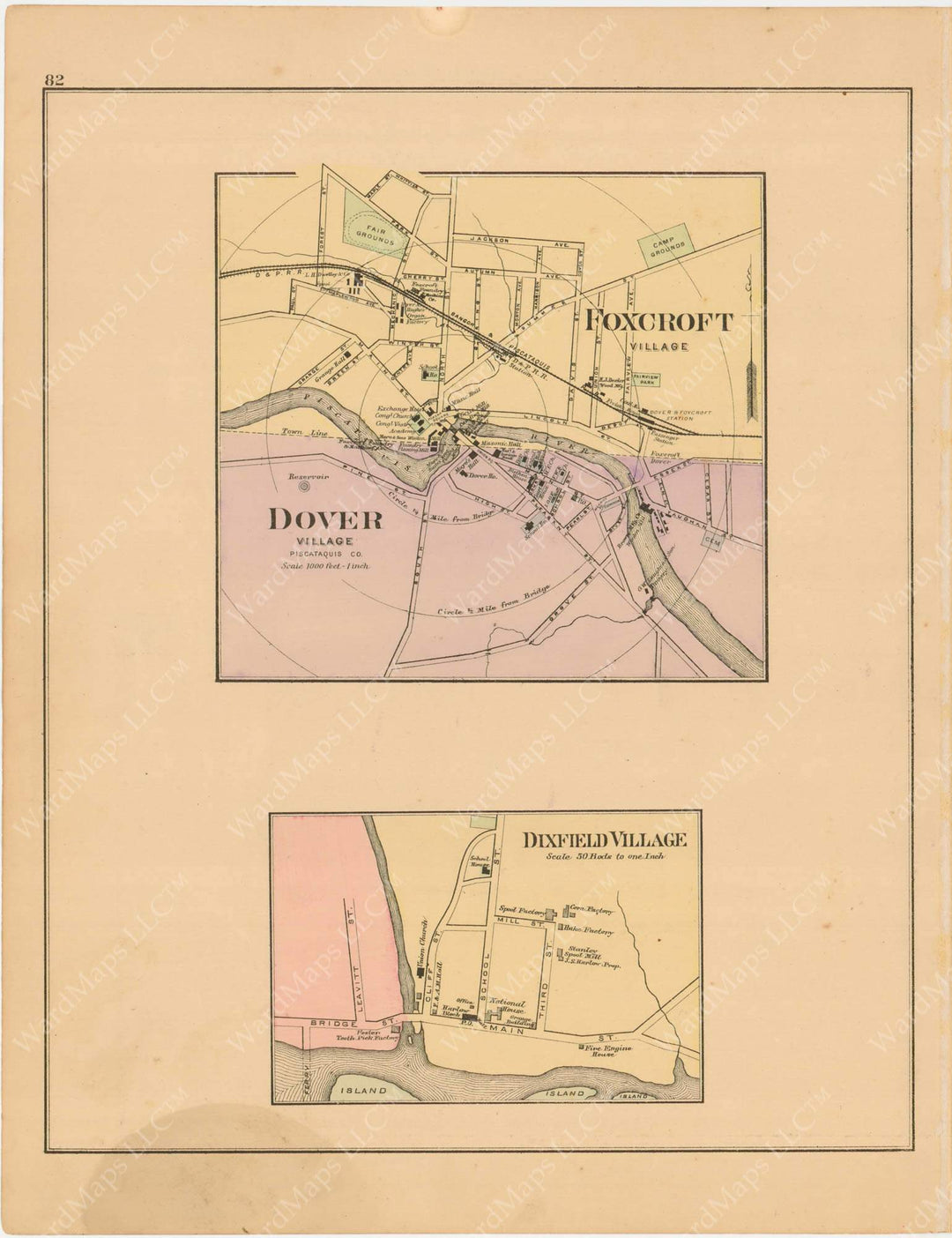 Dover, Dixfield, and Foxcroft, Maine 1894-95