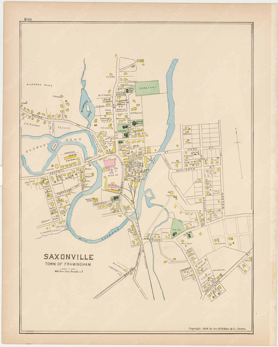 Framingham, Massachusetts 1889