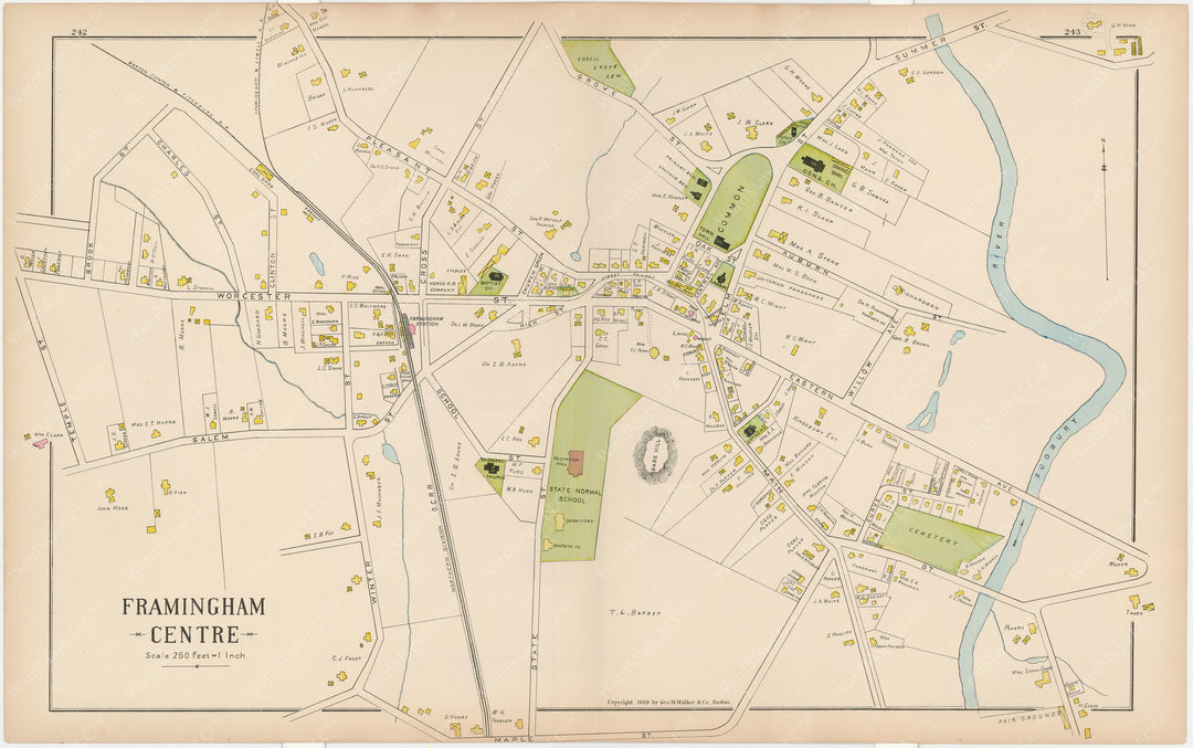 Framingham, Massachusetts 1889