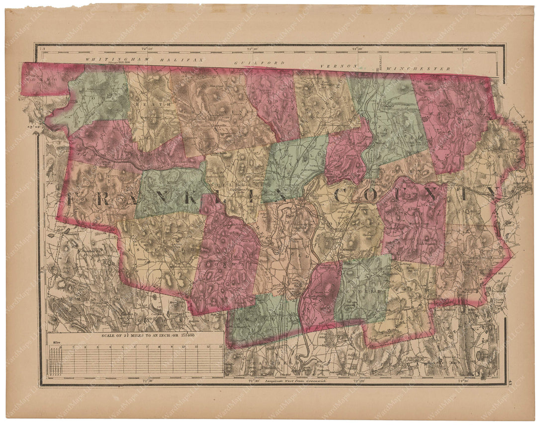 Franklin County, Massachusetts 1871