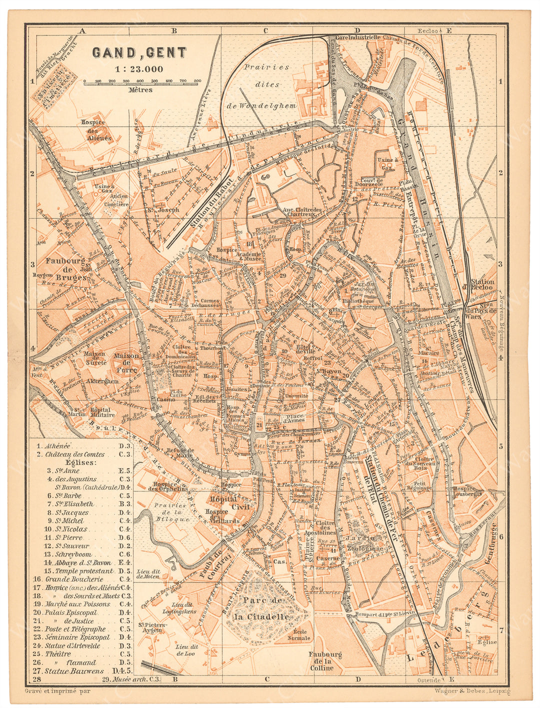 Ghent, Belgium 1897