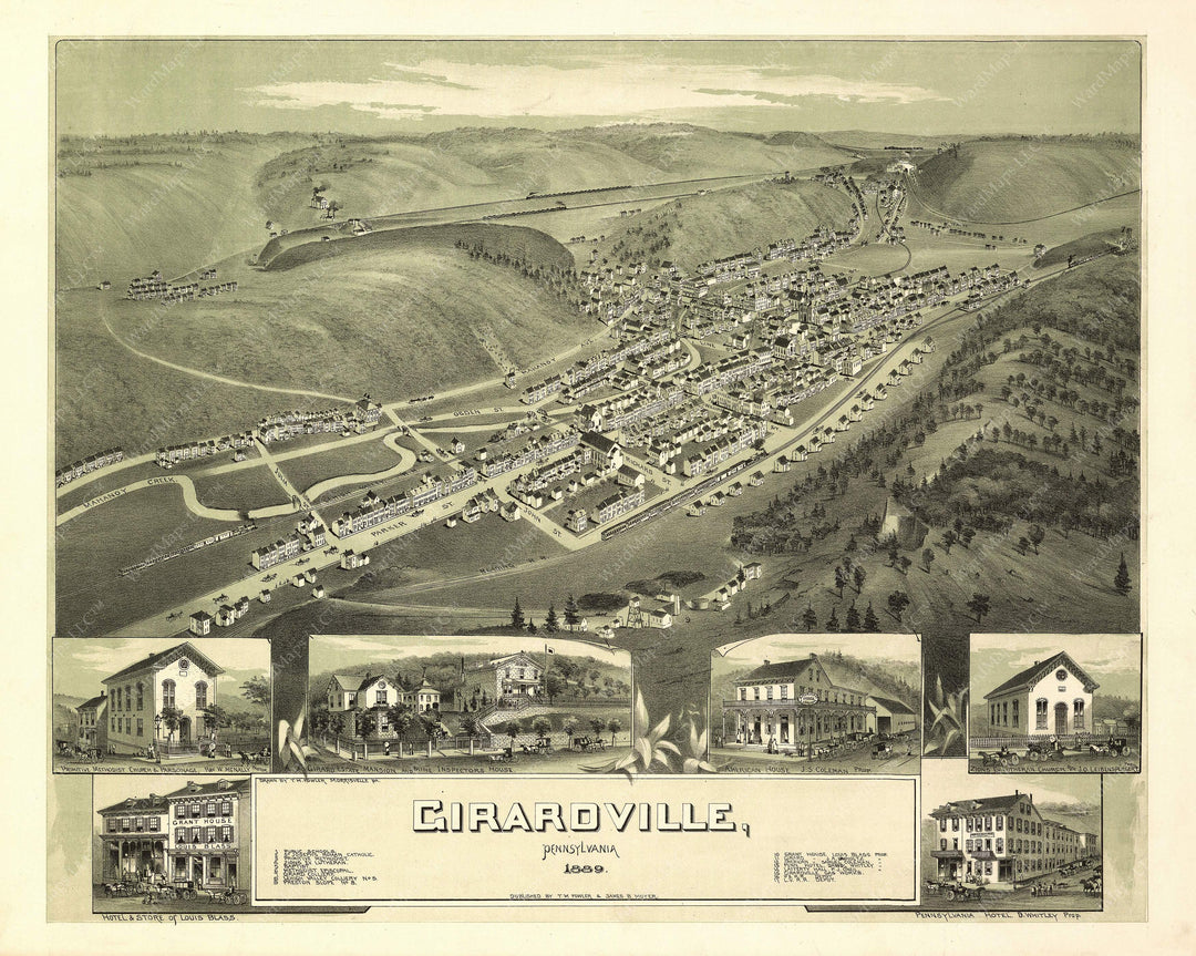 Girardville, Pennsylvania 1889