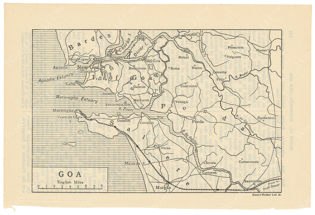 Goa Region, India 1953