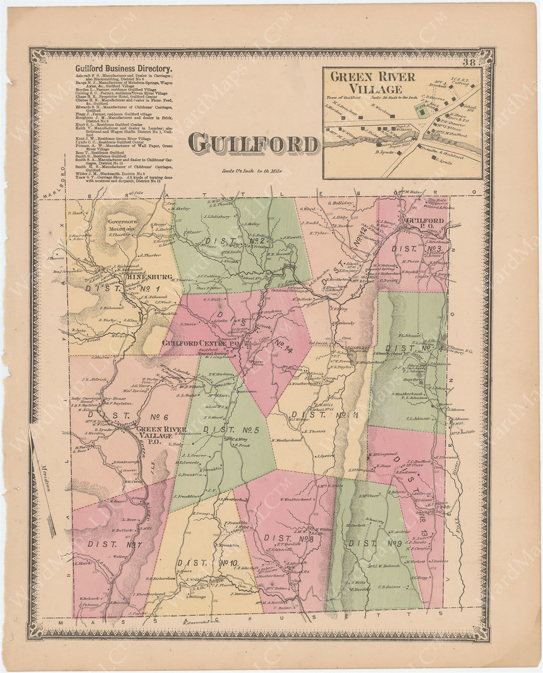 Guilford, Vermont 1869