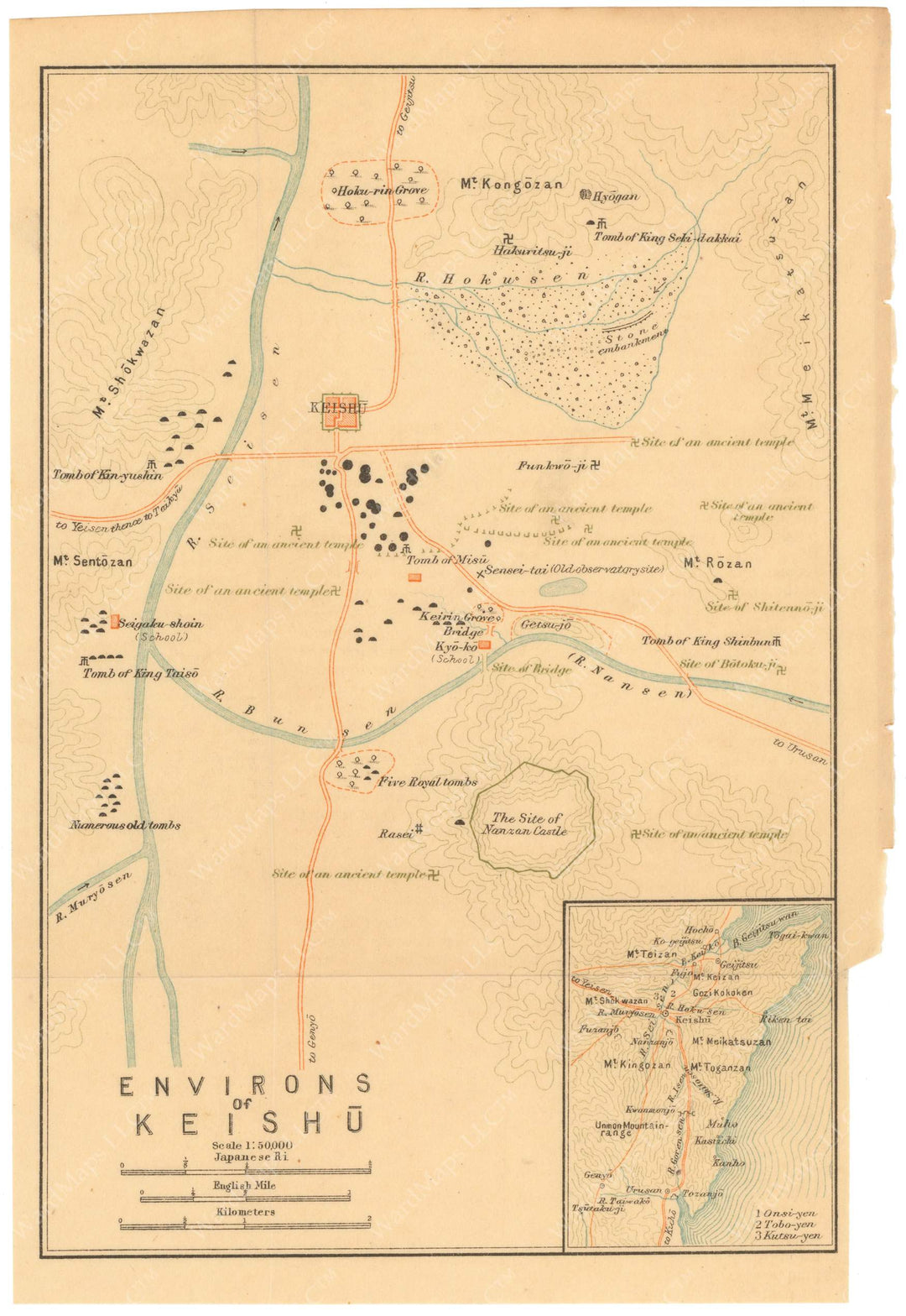 Gyeongju, Korea 1913