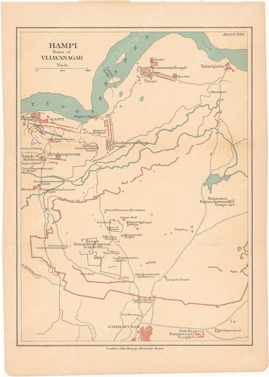 Hampi and Vijayanagara, India 1905