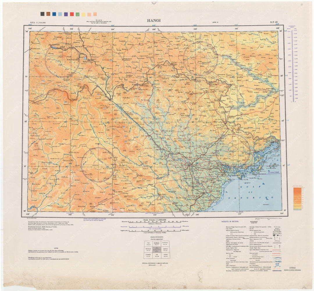 Vietnam: Hanoi Region 1943