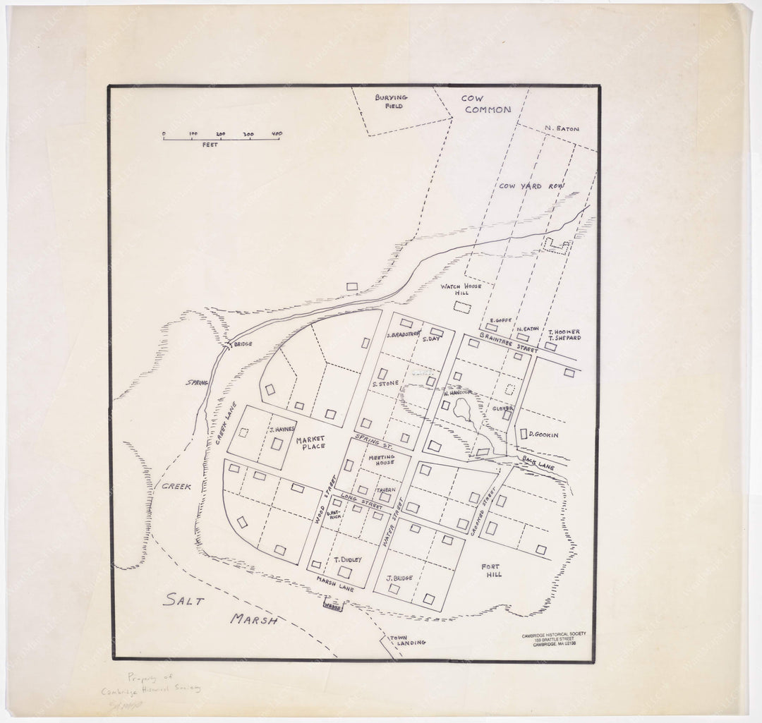 Cambridge, Massachusetts: Newtowne in the 17th Century