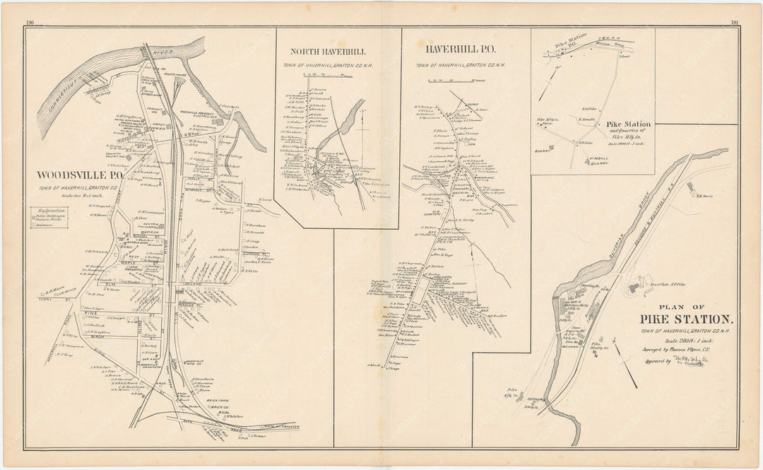 Haverhill, New Hampshire 1892