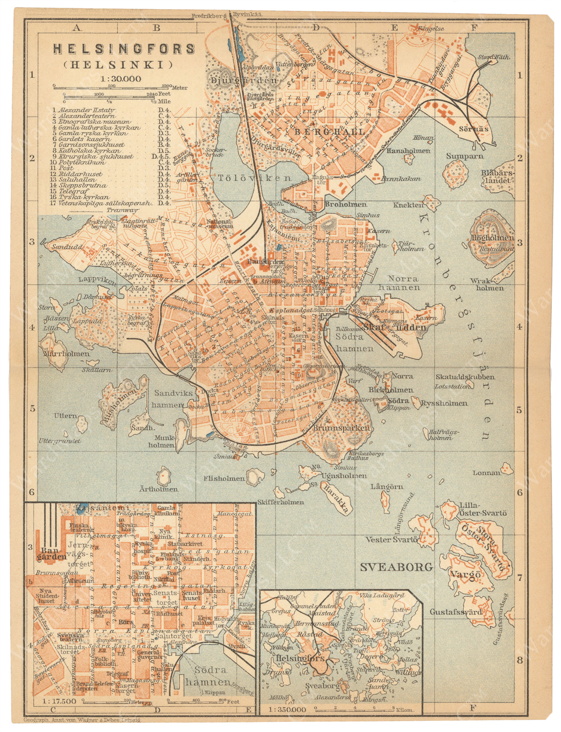 Helsinki, Finland 1914 – WardMaps LLC