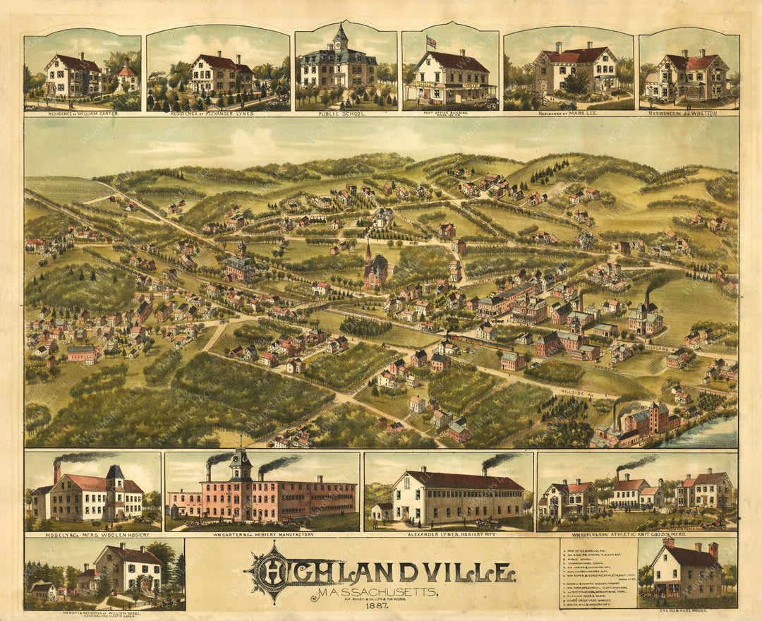 Haverhill: Highlandville, Massachusetts 1882