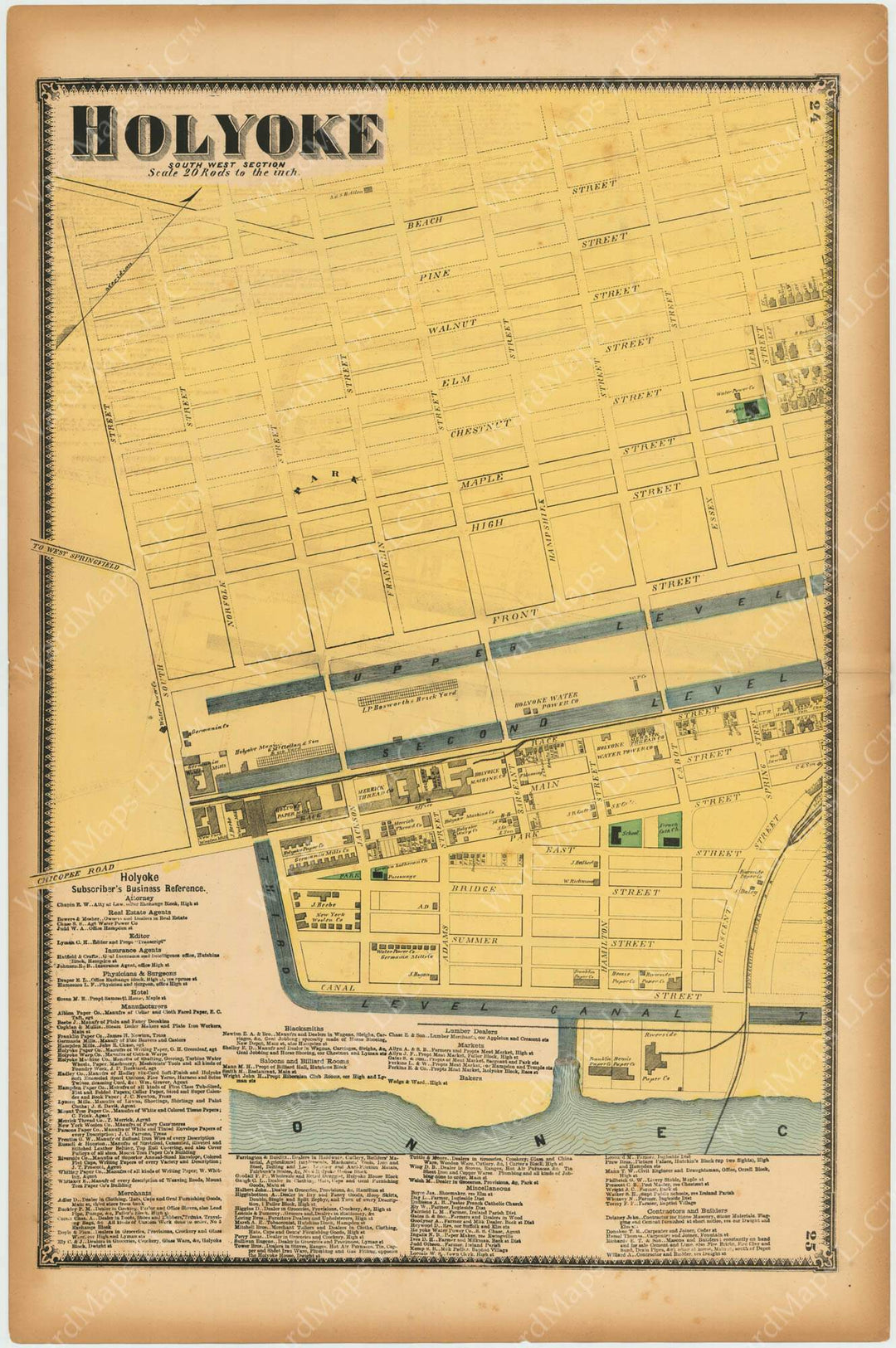 Holyoke, Massachusetts 1870