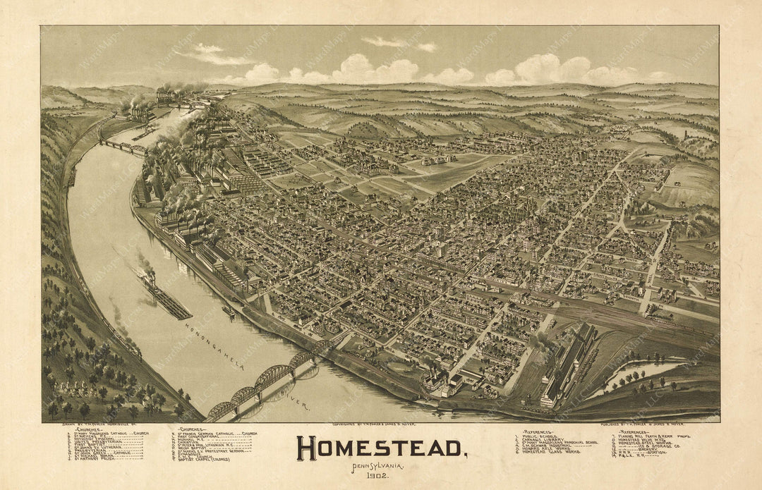 Homestead, Pennsylvania 1902