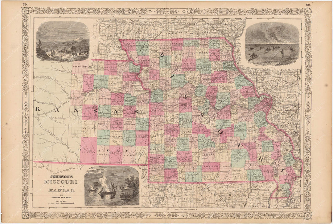 Kansas and Missouri 1865