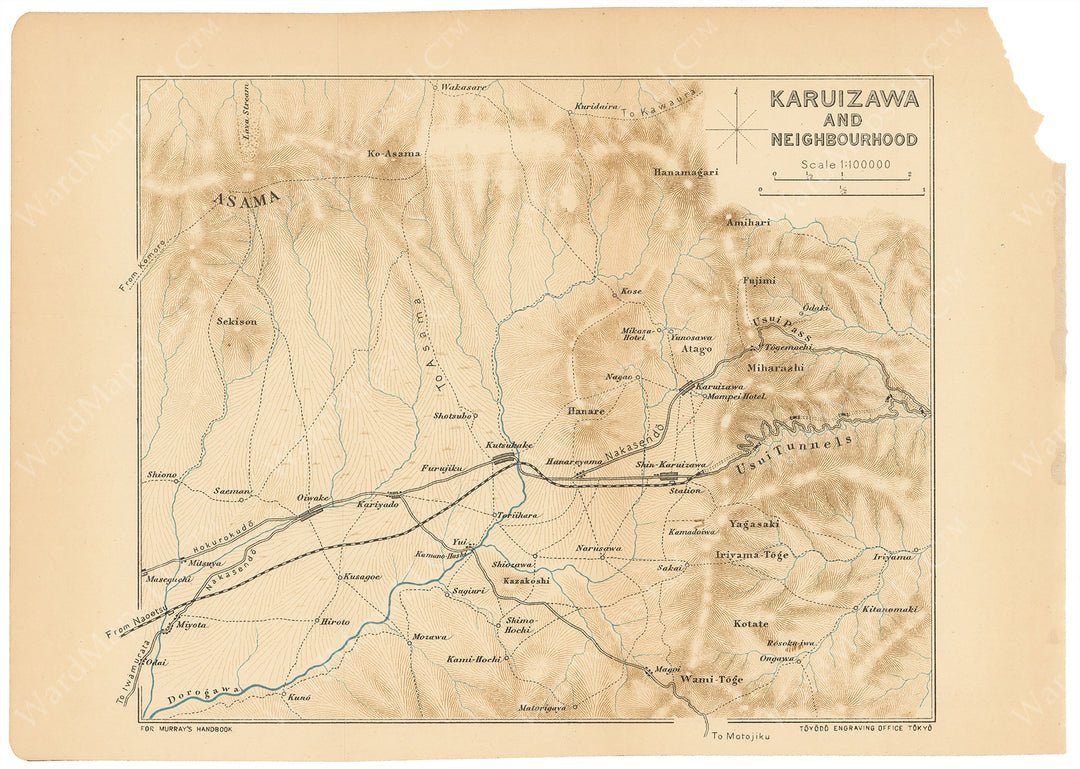 Karuizawa Region, Japan 1913