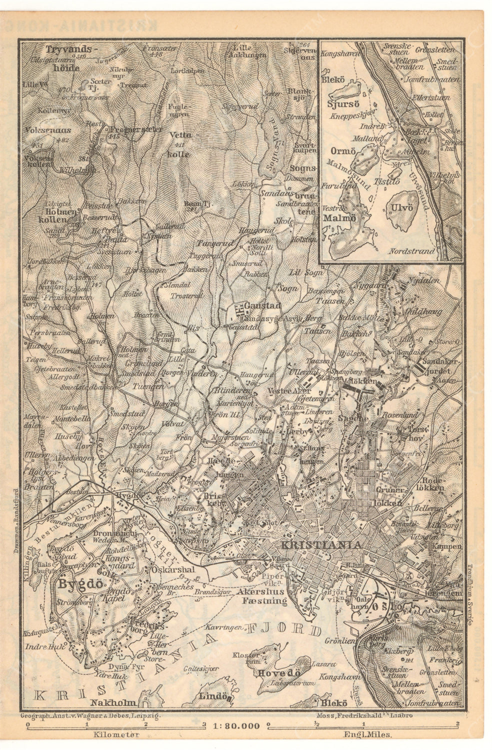 Oslo Region, Norway 1898
