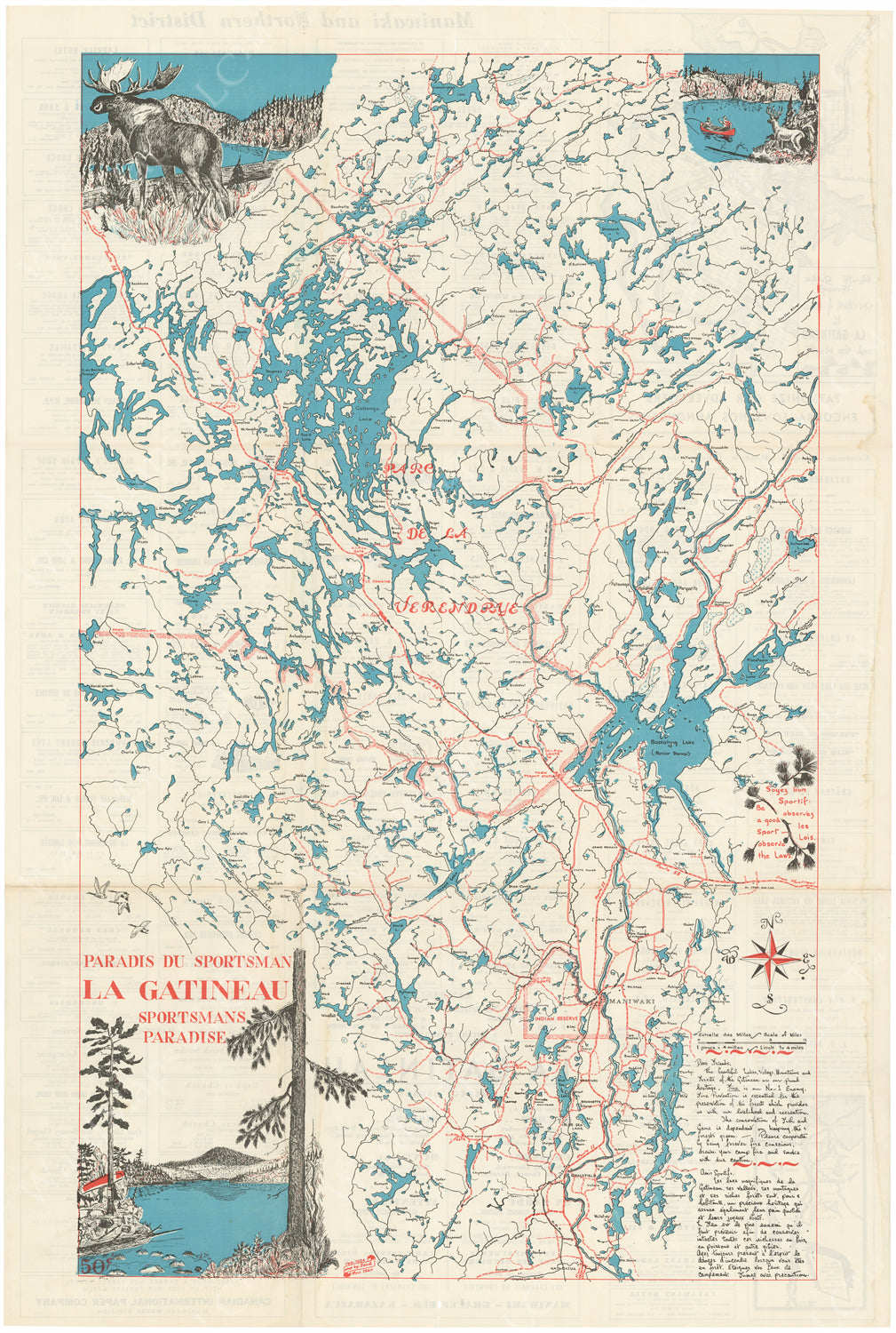 The Gatineau Region, Quebec, Canada 1960