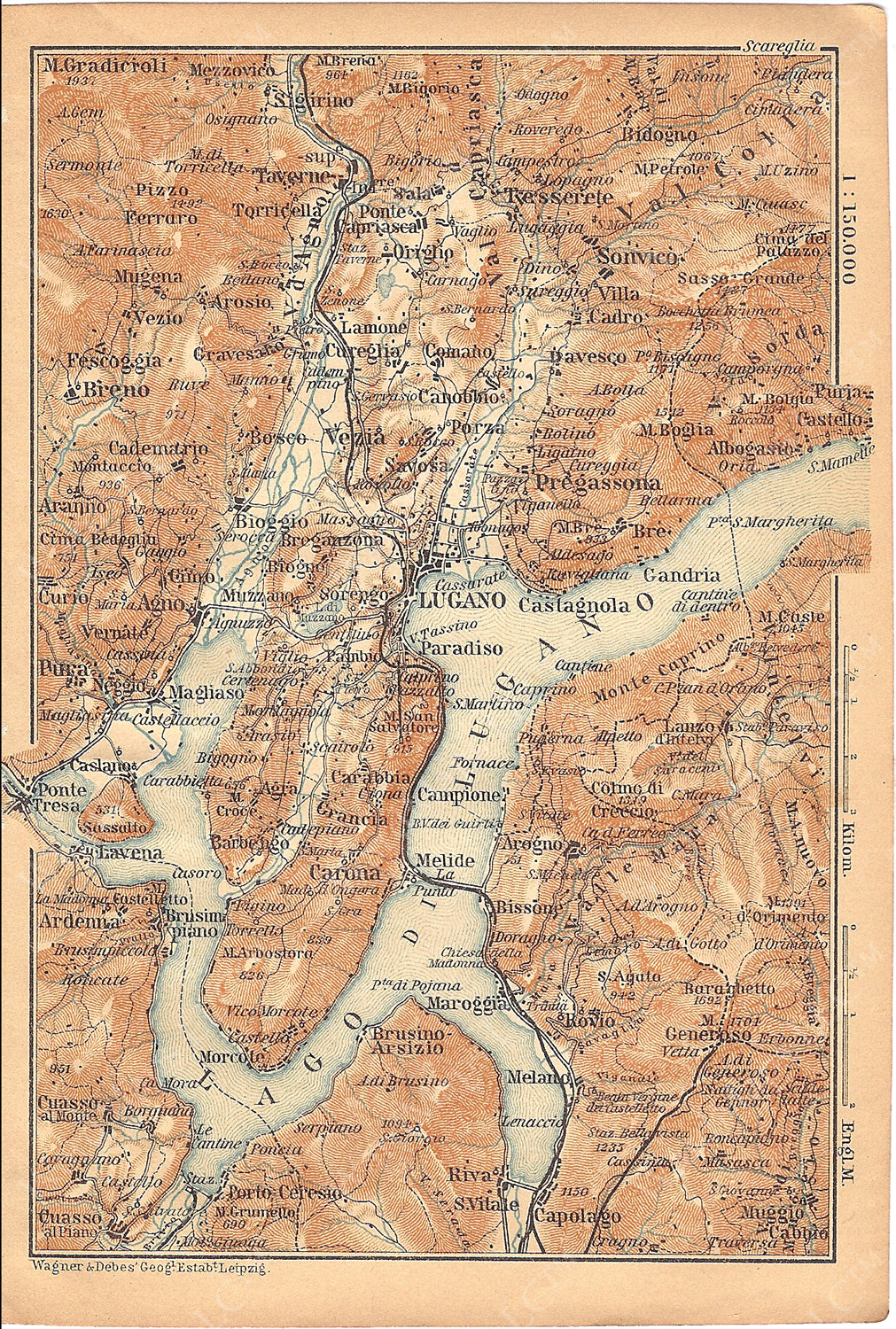 Lake Lugano 1899