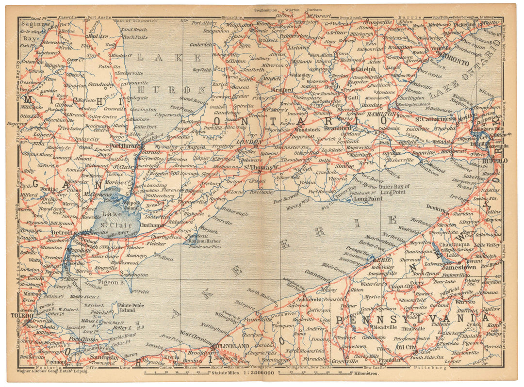 Ontario: Southern Part 1900