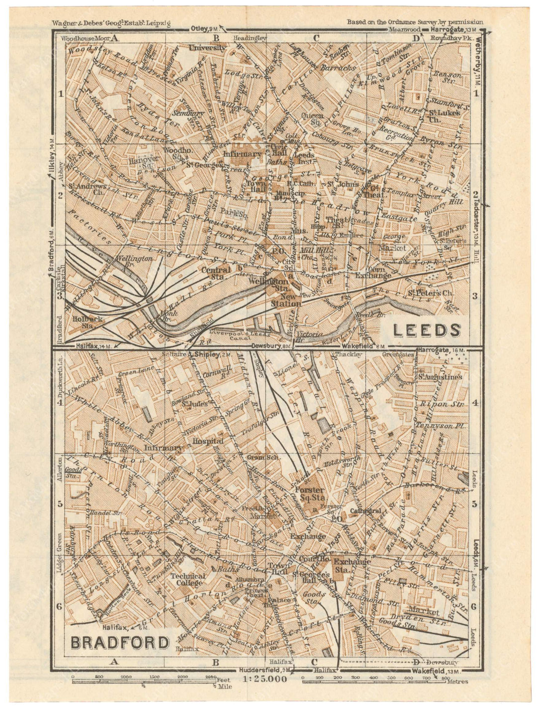 Bradford and Leeds, England 1937