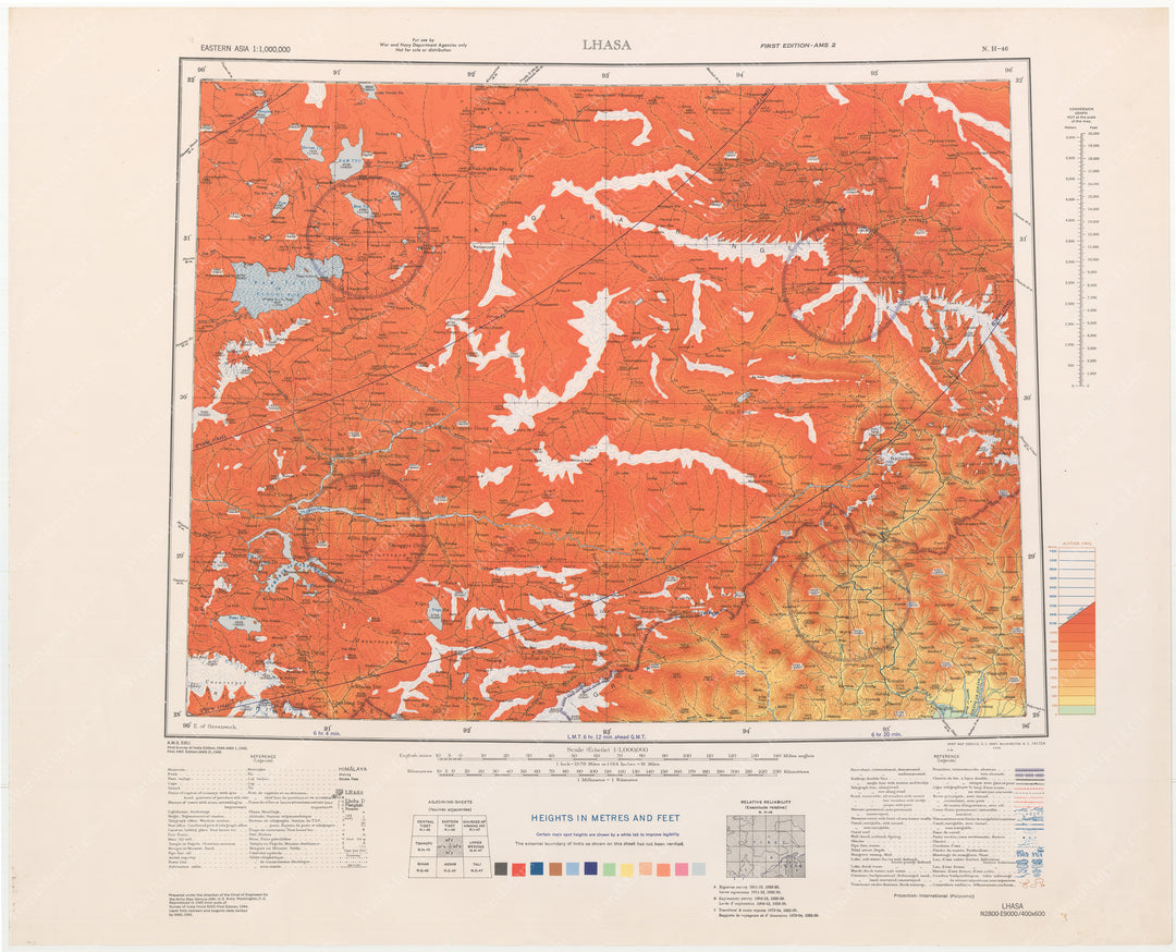 Nepal: Lhasa Region 1945