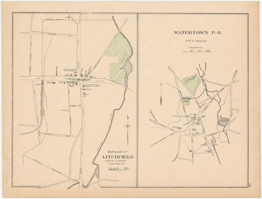 Litchfield and Watertown, Connecticut 1893