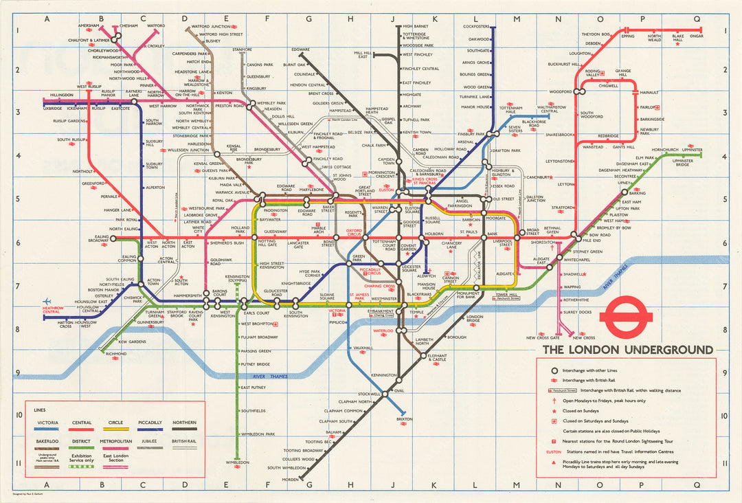 London (England) Underground 1979 – WardMaps LLC