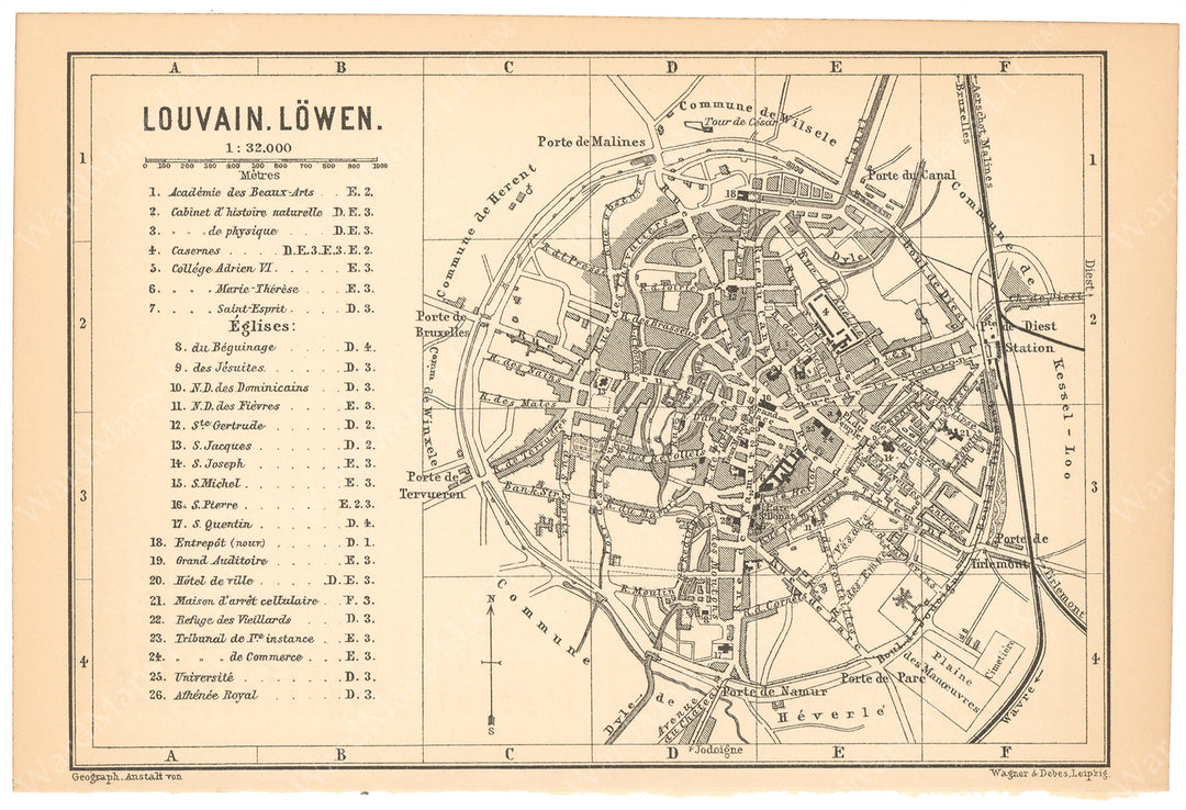 Leuven, Belgium 1897