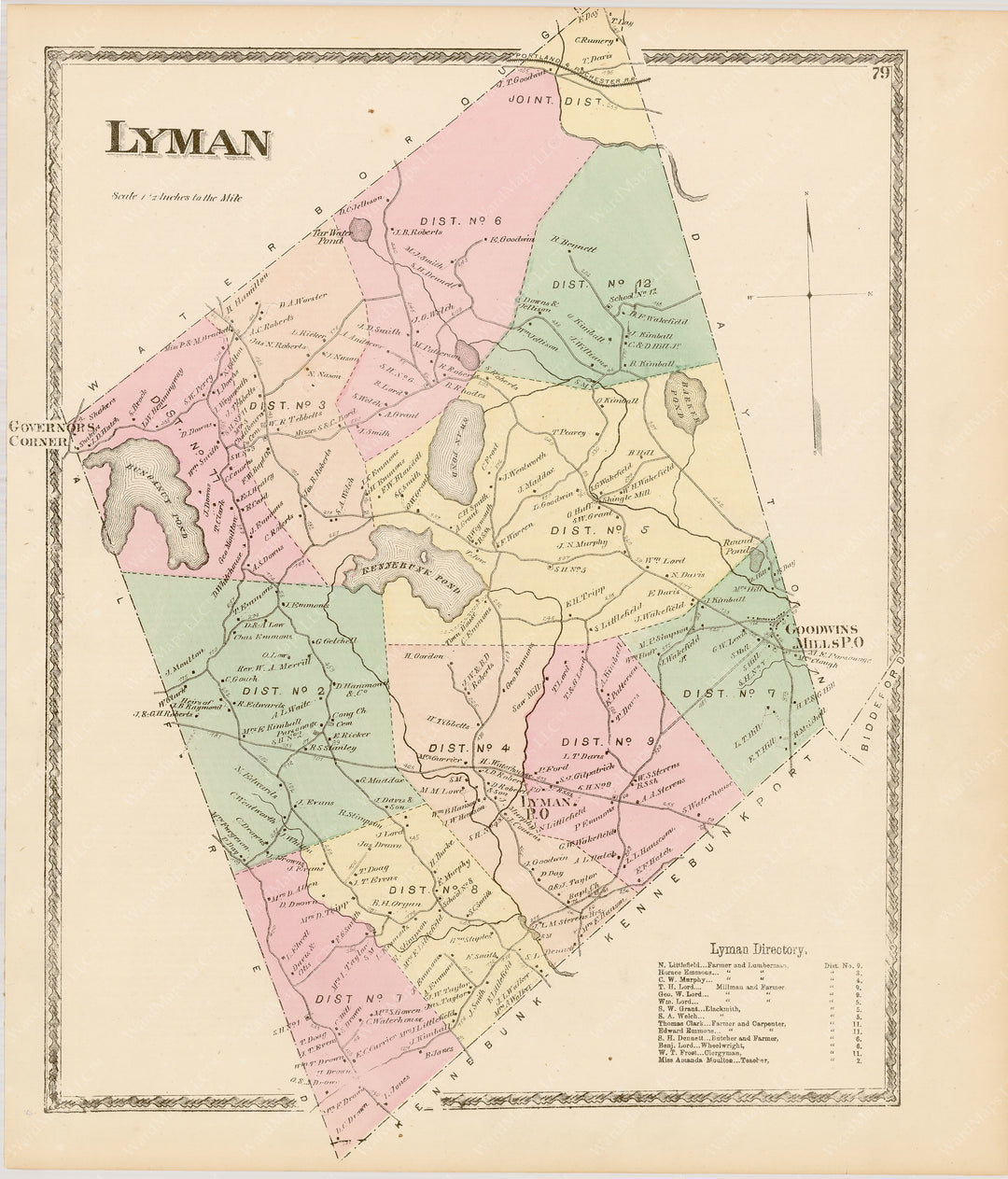 Lyman, Maine 1872