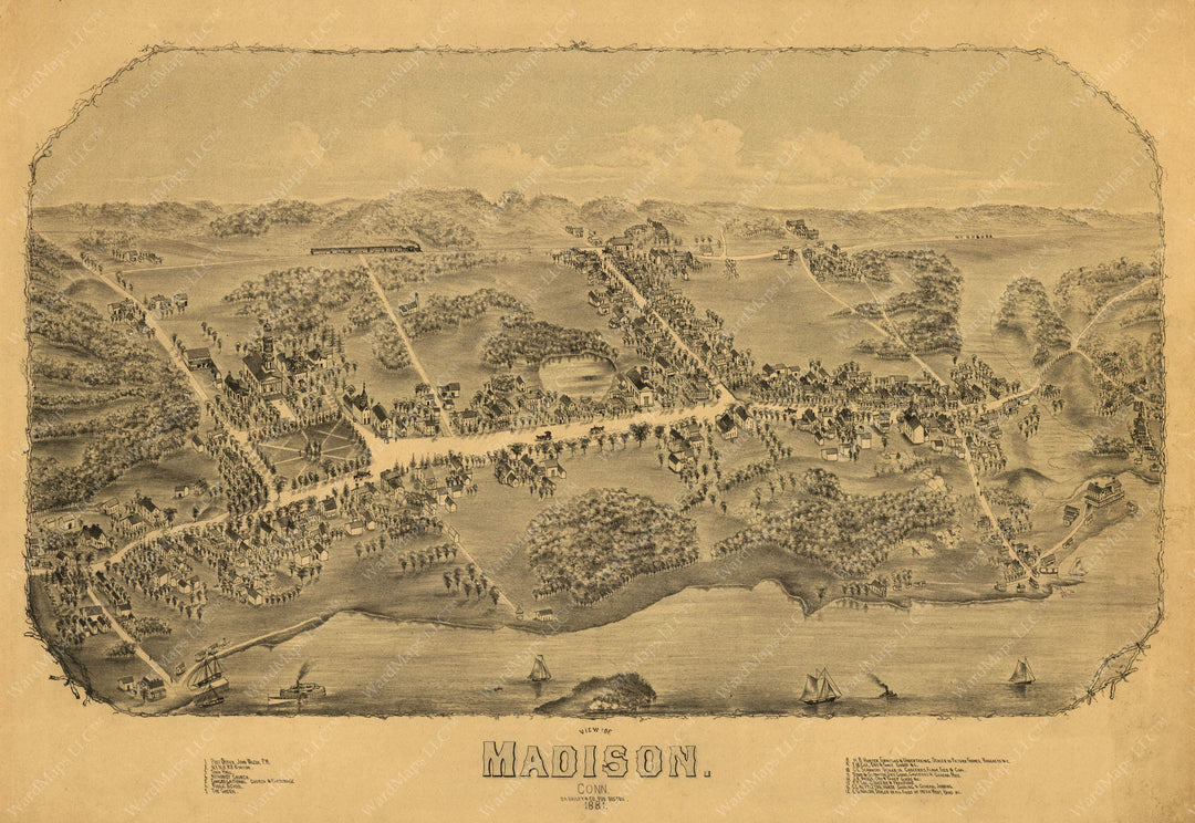 Madison, Connecticut 1881