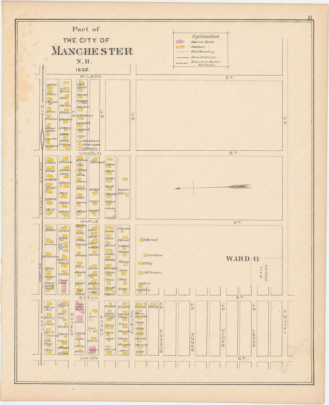 Manchester, New Hampshire 1892