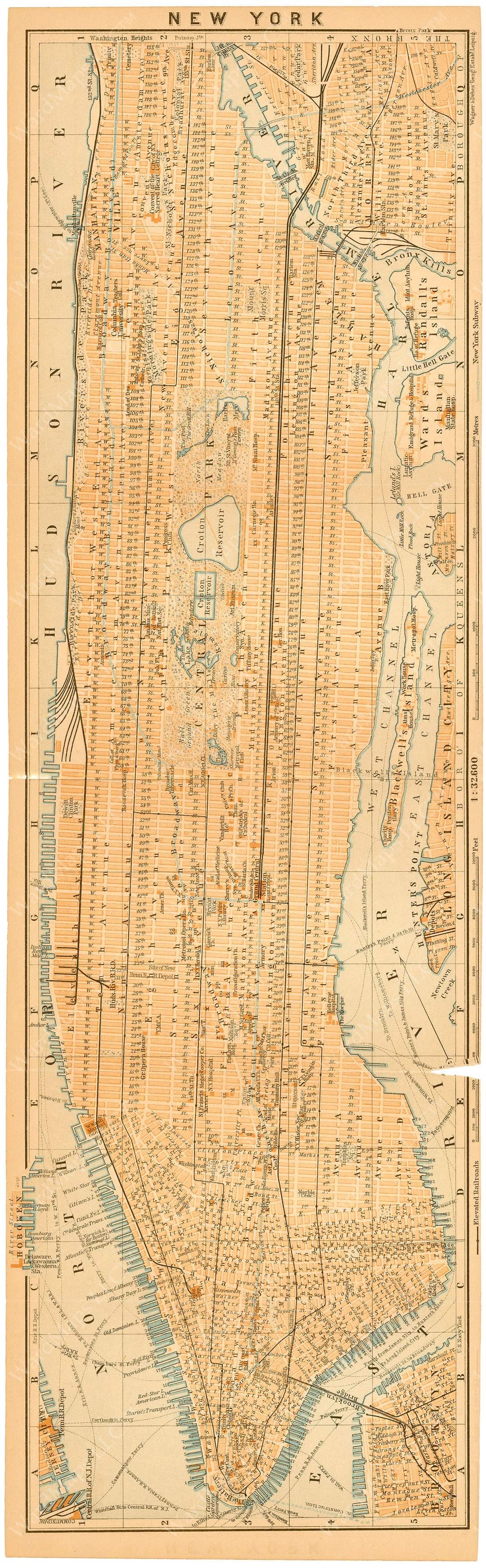 New York, New York 1904: Manhattan
