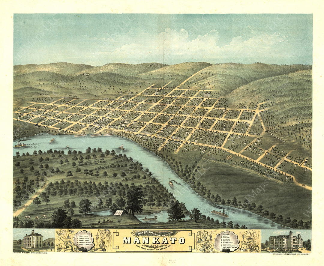 Mankato, Minnesota 1870