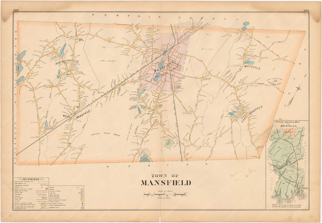 Mansfield, Massachusetts 1895