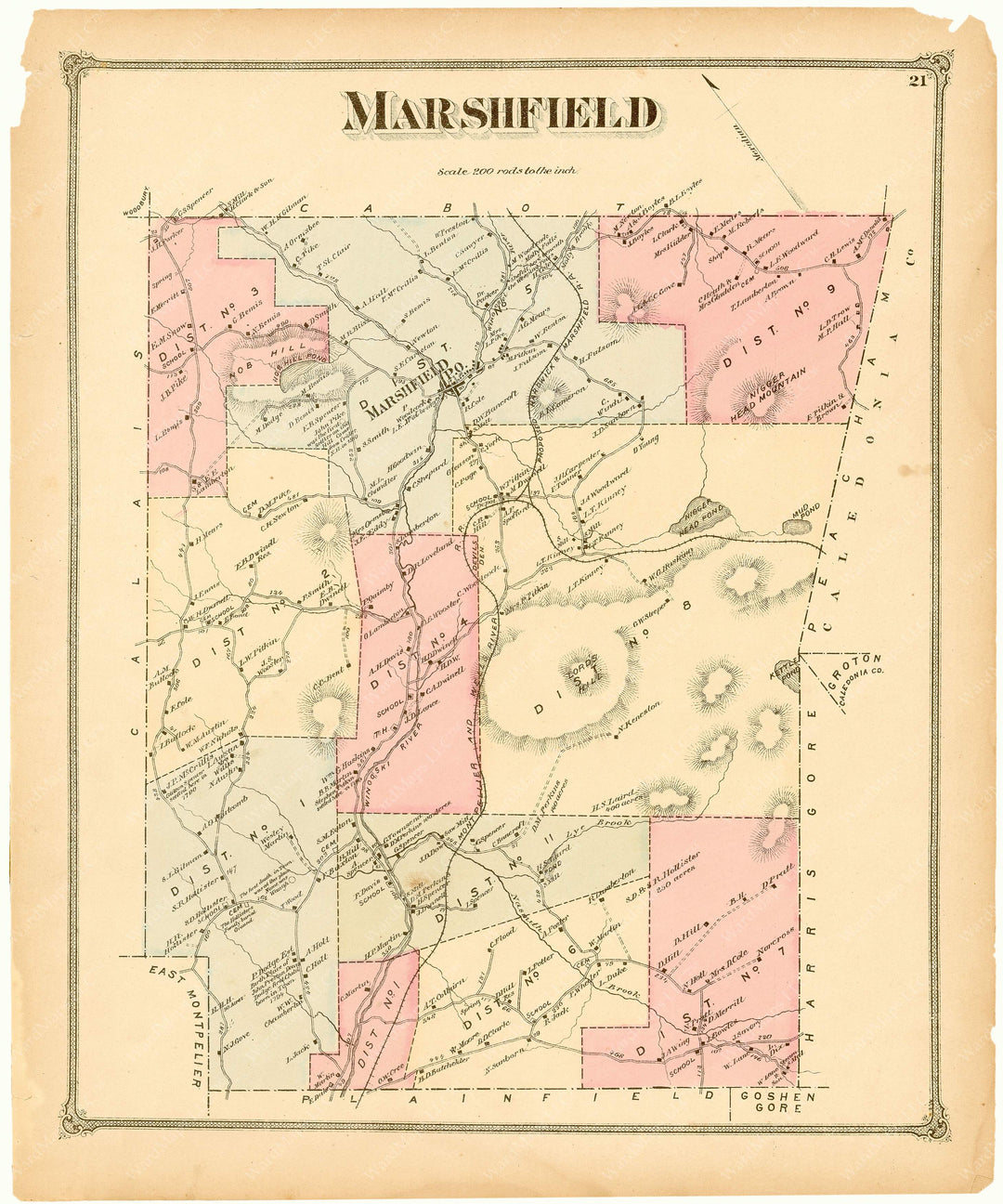 Marshfield, Vermont 1873