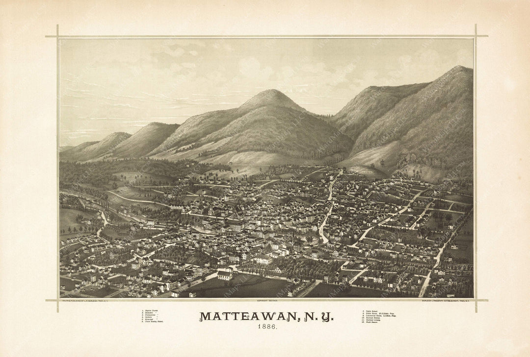 Matteawan (Beacon), New York 1886