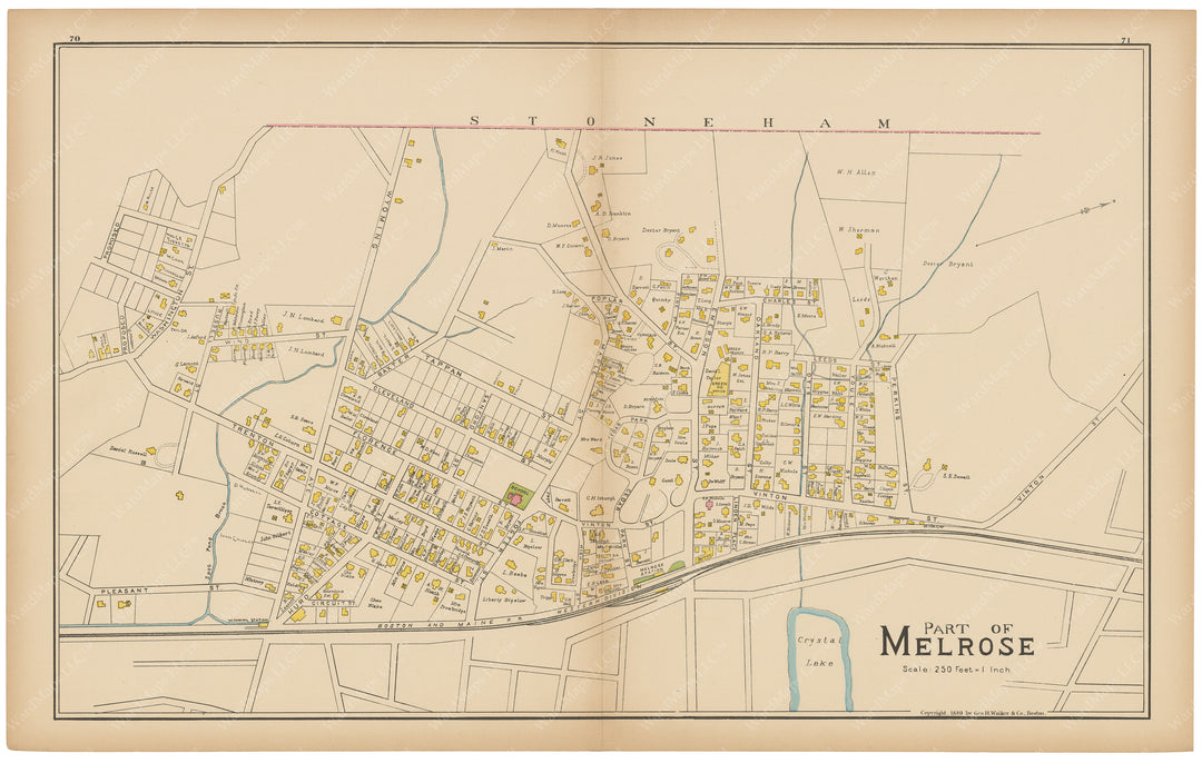 Melrose, Massachusetts 1889