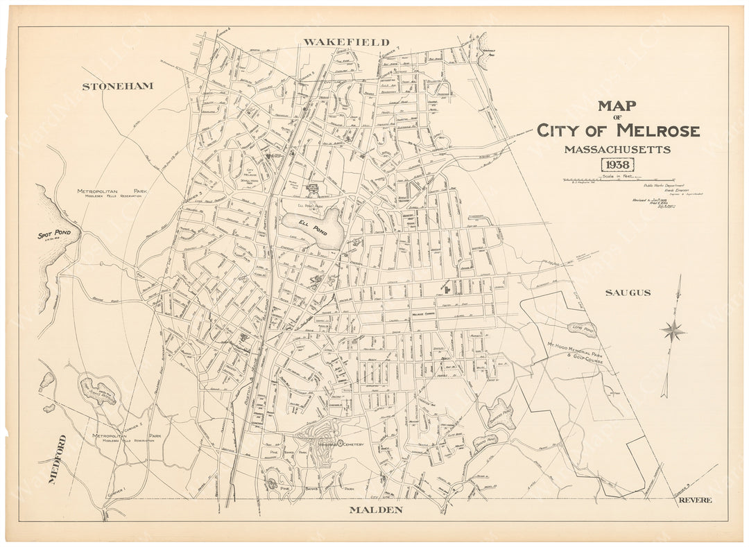 Melrose, Massachusetts 1938